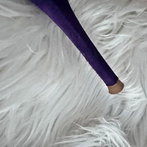 RALPH LAUREN COLLECTION | Purple Label Suede Pumps Heels Shoes Italy | Size 6.5 - Picture 8 of 9